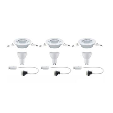 Paulmann 93845 - SET 3x LED/4,5W Spot encastrable 230V